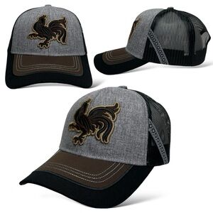Rooster Gallo Embroidered Snapback Baseball Cap, Western Rodeo Style for Men